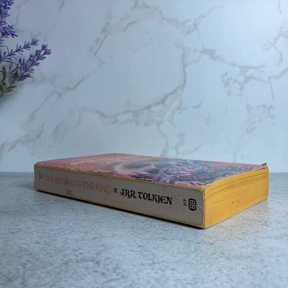 VTG The Return of the King J.R.R. Tolkien Paperback Book Lord Rings Fantasy 70s - Picture 3 of 9